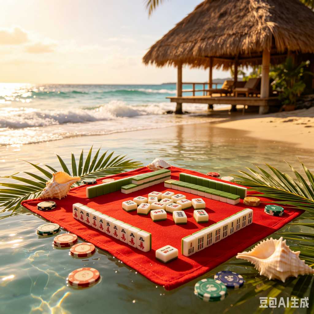 transparent mini mahjong set
