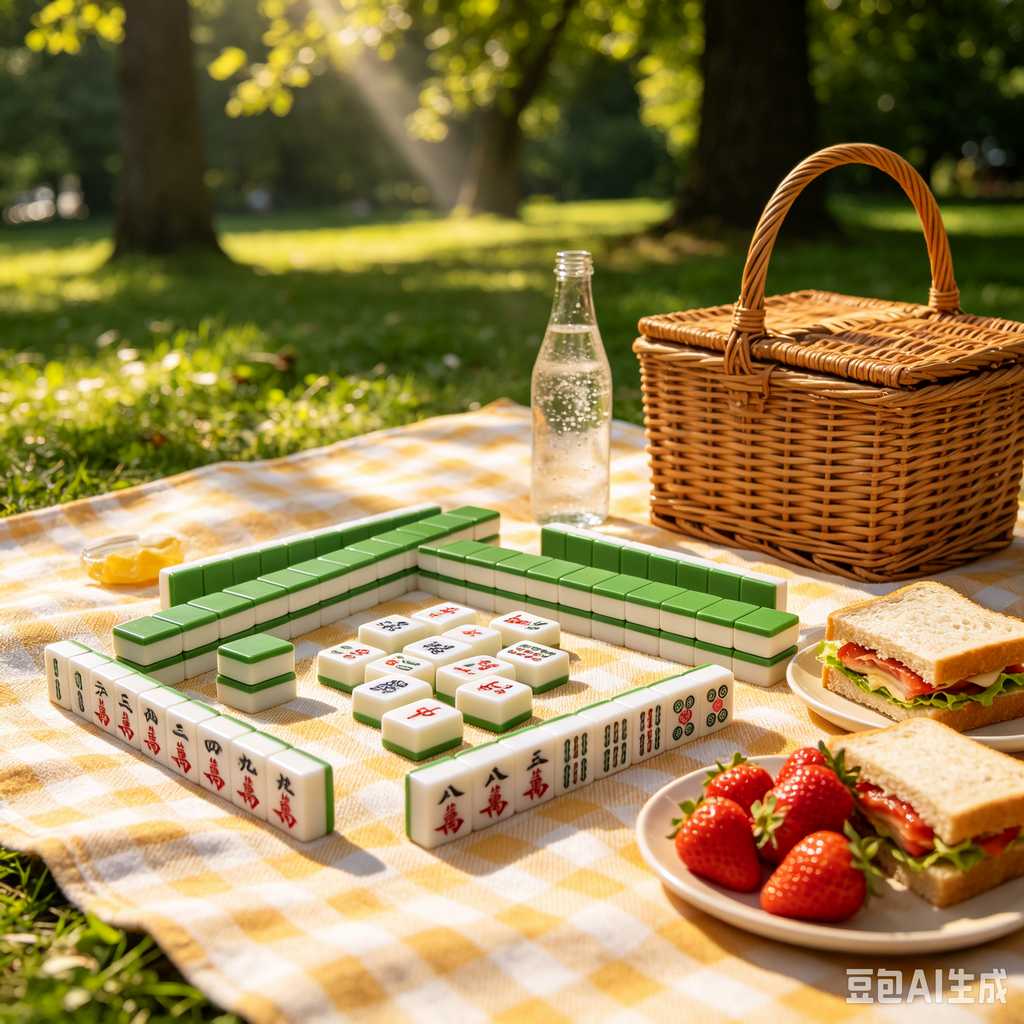 super portable mahjong game set