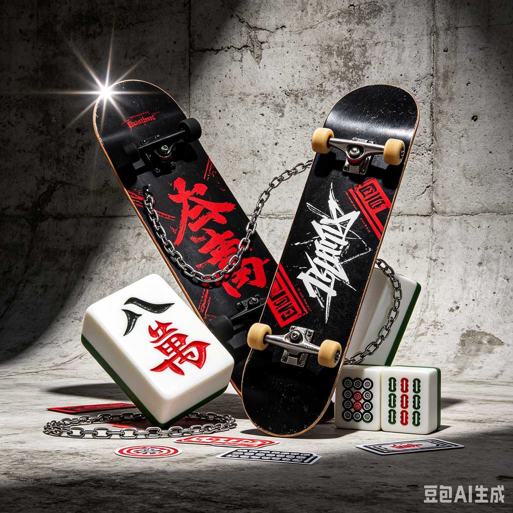 desktop decoration mahjong set