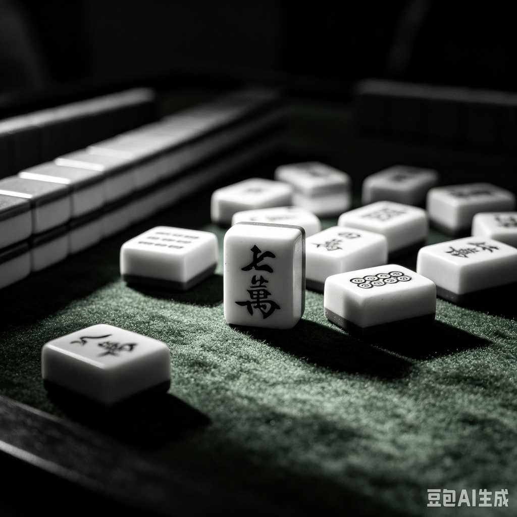 trendy color mahjong set