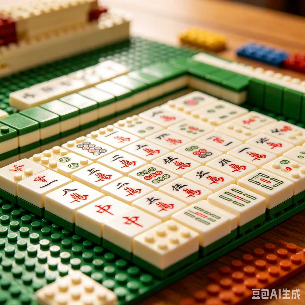 hand carved mahjong tiles