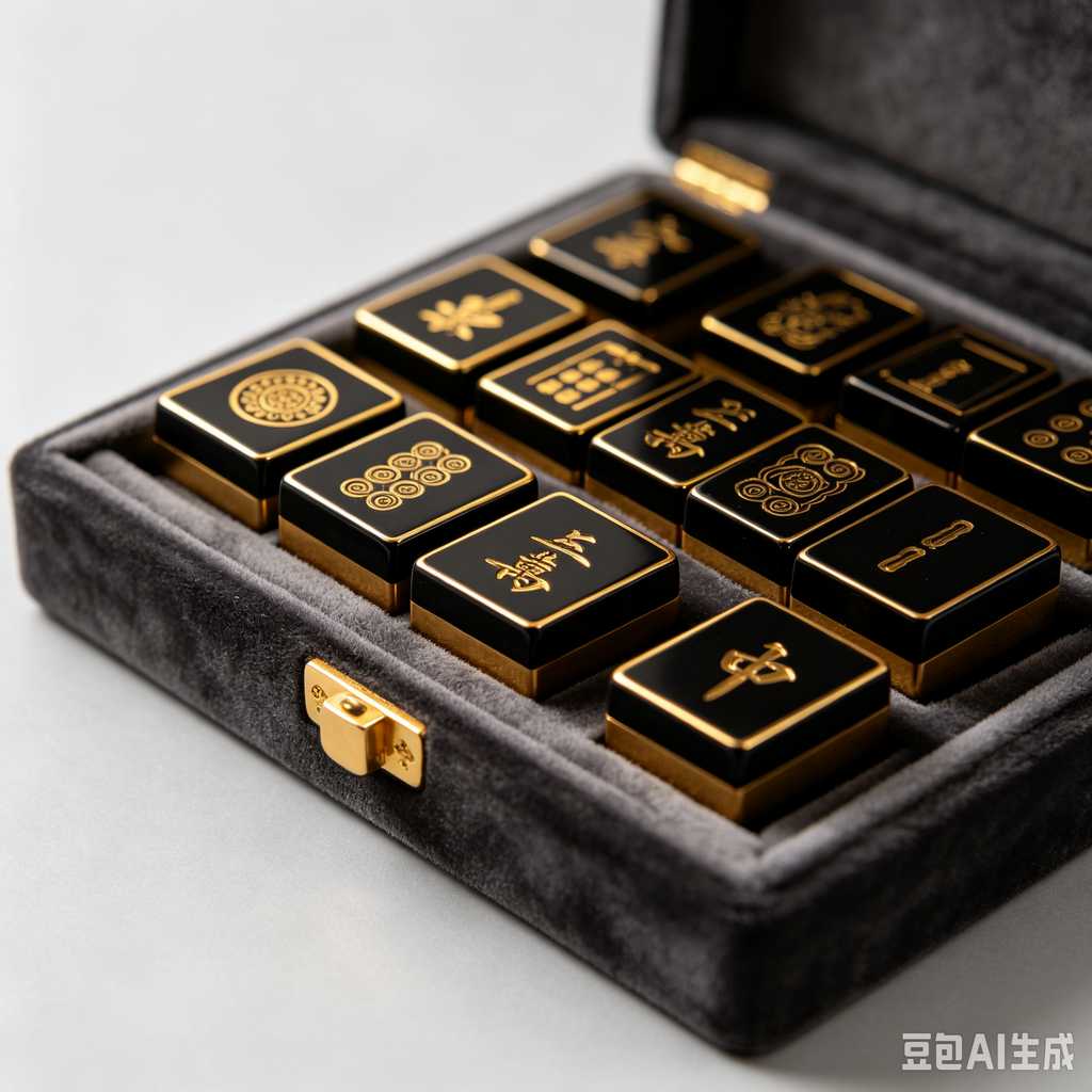 scratch resistant print mahjong set